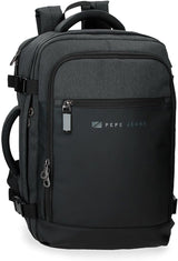 Pepe Jeans Jarvis liten axelväska grön 15x19,5x6 cm polyester med konstläderdetaljer Bagage och reseutrustning Naty Shop Black Cabin ryggsäck