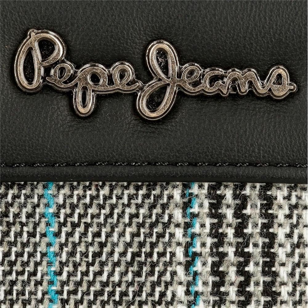 Pepe Jeans Kendra Dam T-shirt, Svart, One Size, Liten axelväska Damväskor Naty Shop
