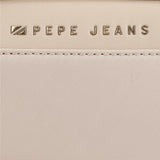 Pepe Jeans Morgan Casual Ryggsäckar Resväskor Beige Svart konstläder för kvinnor By Joumma Väskor Bagage & Resor Naty Shop