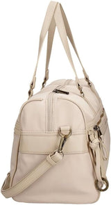 Pepe Jeans Morgan Casual Ryggsäckar Resväskor Beige Svart konstläder för kvinnor By Joumma Väskor Bagage & Resor Naty Shop
