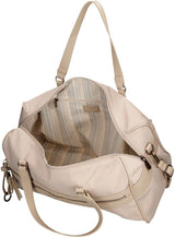 Pepe Jeans Morgan Casual Ryggsäckar Resväskor Beige Svart konstläder för kvinnor By Joumma Väskor Bagage & Resor Naty Shop