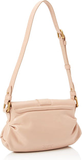 Pinko Dam Jolene Shoulder Mini Crystal Calf Bag, O81m_Chocolate Gold Damväskor Naty Shop