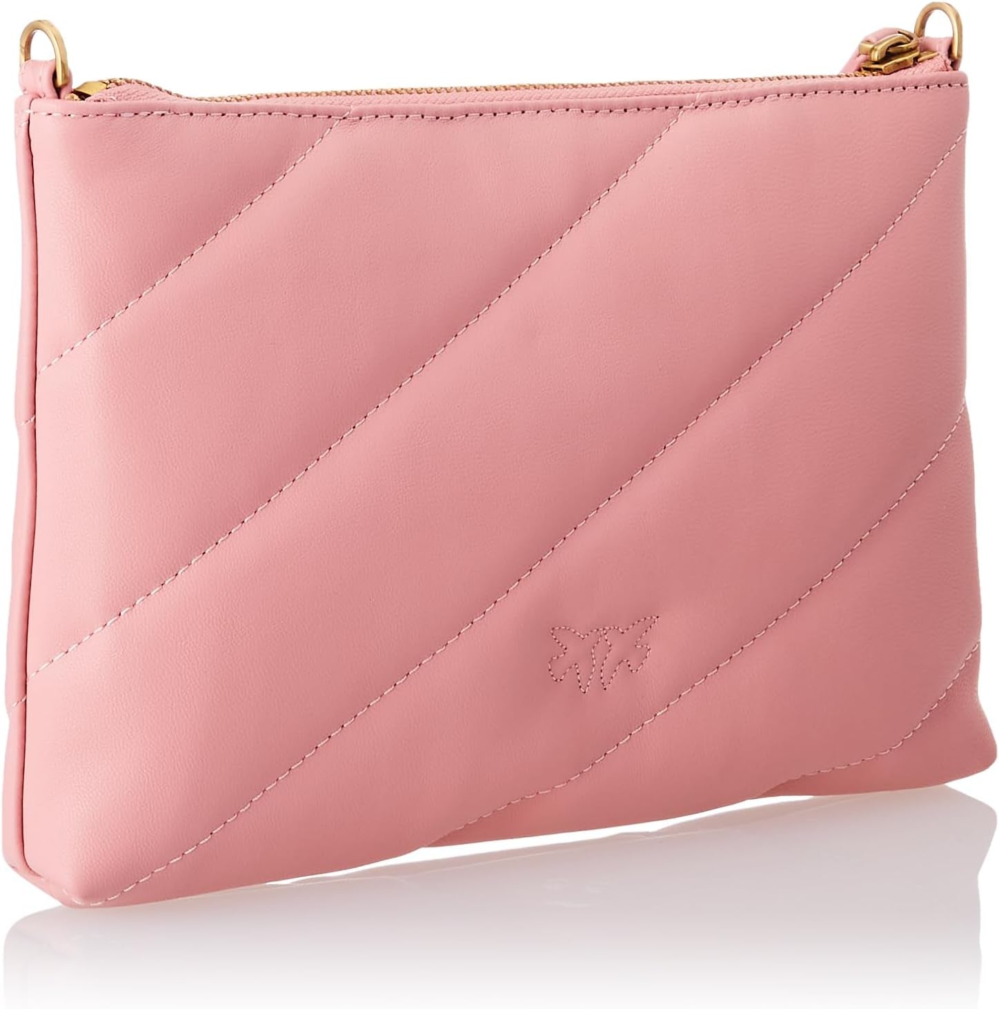 Pinko Platt påse för damer Får Nappa FLACHTASCHE SCHAFNAPPA Damväskor Naty Shop