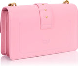 Pinko Ladies Love One Classic Cl Calf Silk Bag Damväskor Naty Shop