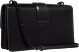 Pinko Ladies Love One Classic Cl Naplack Färg Blockväska Damväskor Naty Shop