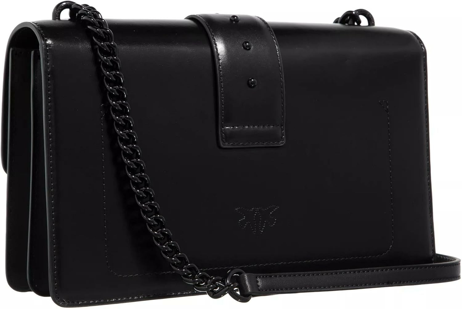 Pinko Ladies Love One Classic Cl Naplack Färg Blockväska Damväskor Naty Shop