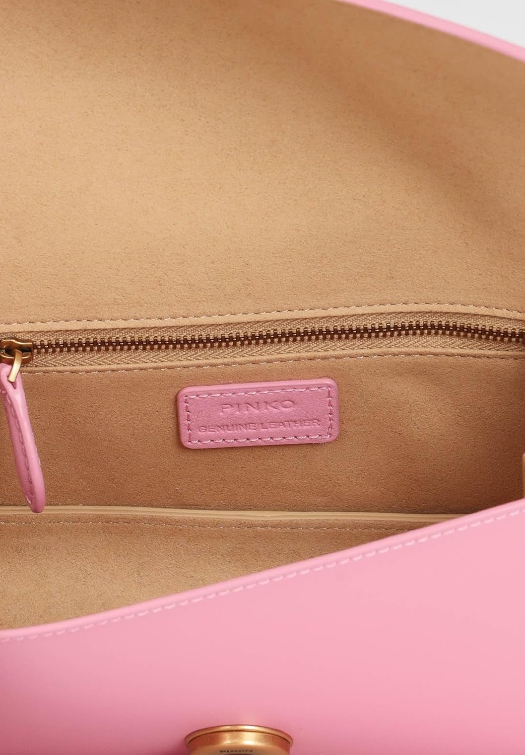 Pinko Ladies Love One Lättviktsväska i kalvsilke Damväskor Naty Shop