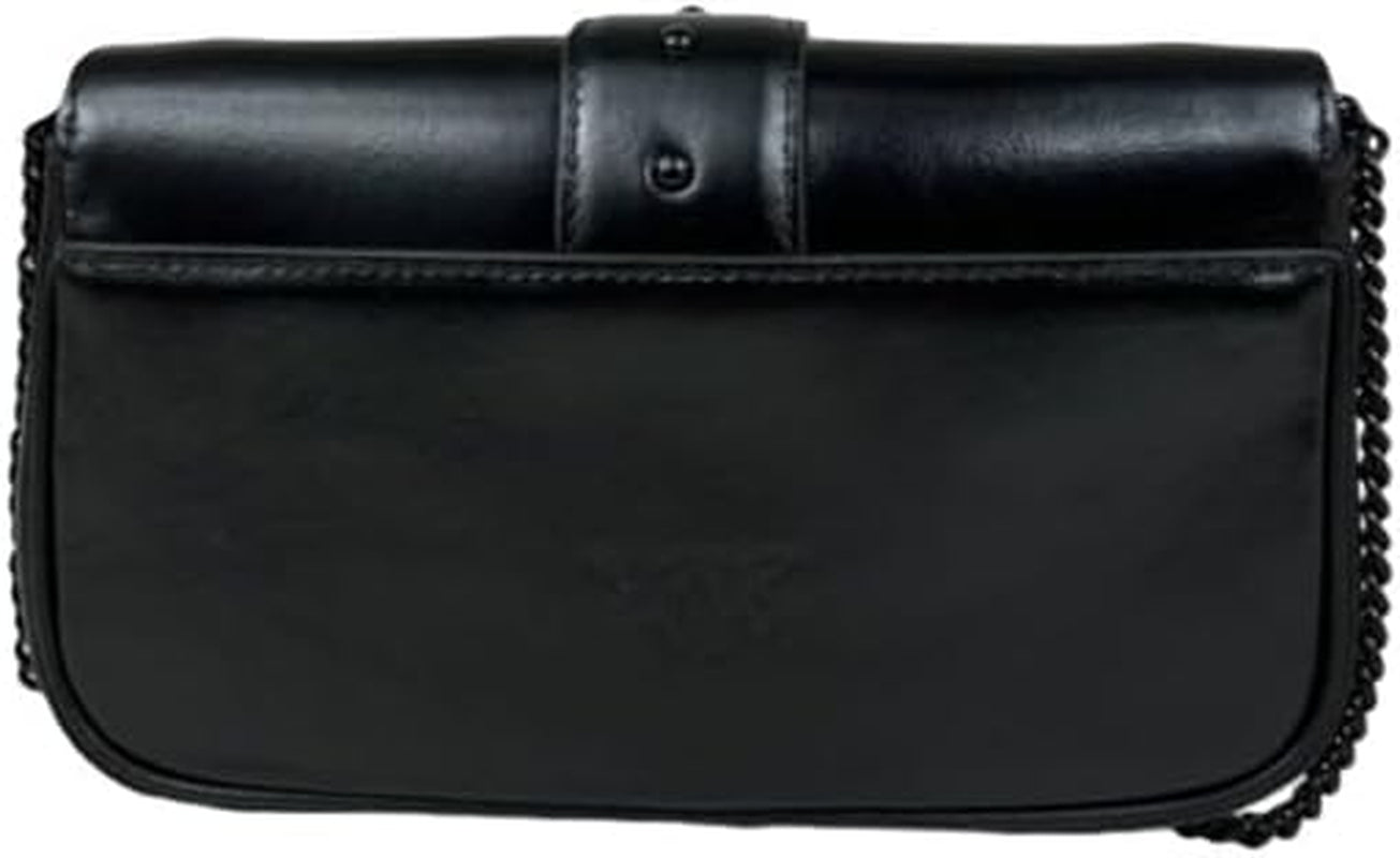 Pinko Ladies Love One Pocket C Naplack Färg Blockväska Damväskor Naty Shop