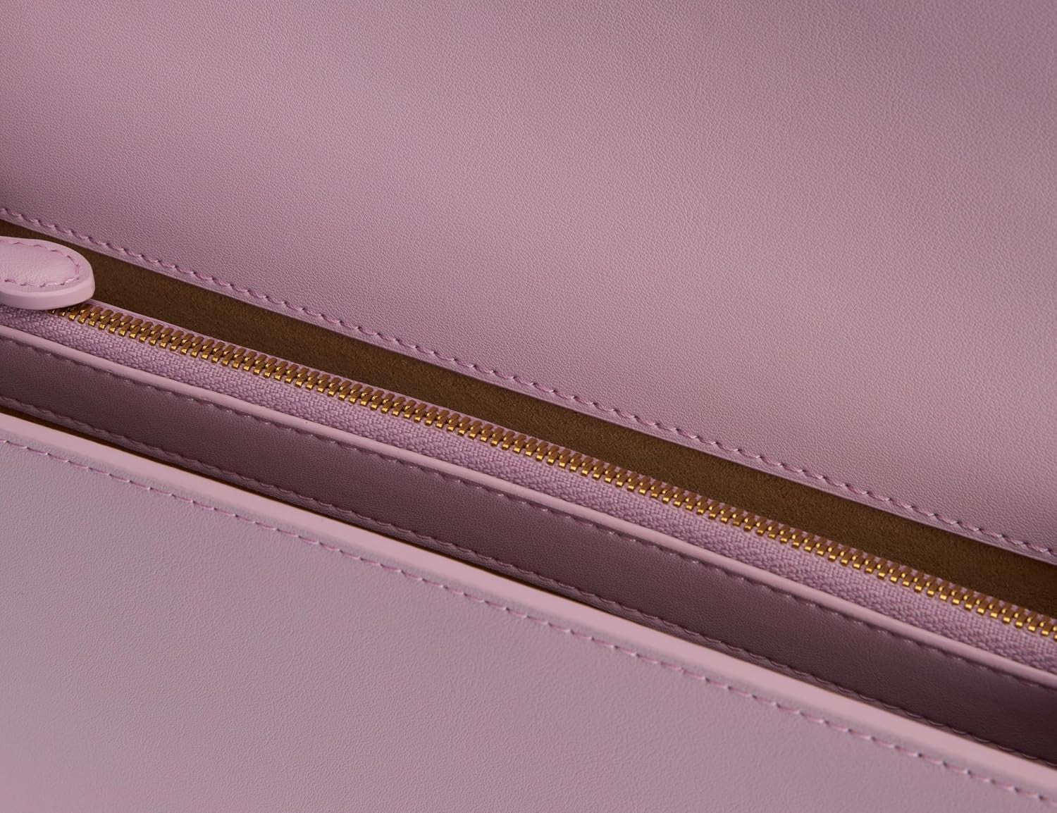Pinko Love One Classic Dc kalvläderväska, wgq_lilac- antikguld Damväskor Naty Shop