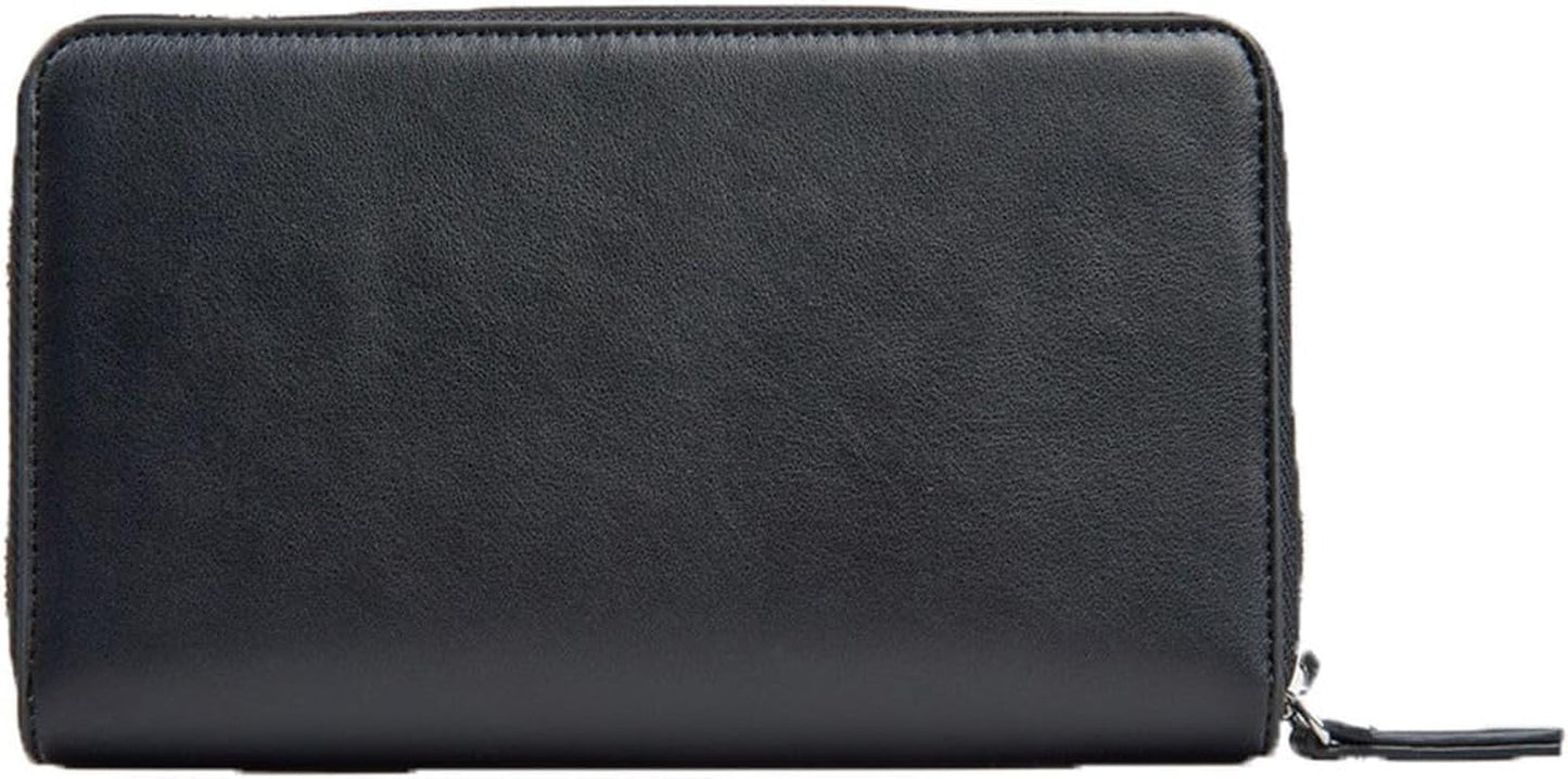 Armani Exchange Dam Melrose präglad logotyp Bi-Fold Plånbok Herr Naty Shop Svart En storlek passar alla