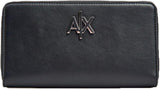 Armani Exchange, dam Melrose präglad logotyp Bi-Fold Plånbok Naty Shop Herrplånbok
