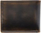 Fossil Wade Läder Bifold-plånbok för män 11,43 cm L x 1,905 cm B x 8,89 cm H Herrplånbok Naty Shop