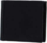 Fossil Ingram Läder Bifold-plånbok för män 11,43 cm L x 1,905 cm B x 8,89 cm H Herrplånbok Naty Shop Svart