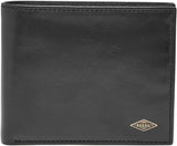Fossil Ryan Bifold Plånbok för män 11,43 cm L x 2,54 cm B x 9,525 cm H Herrplånbok Naty Shop Svart