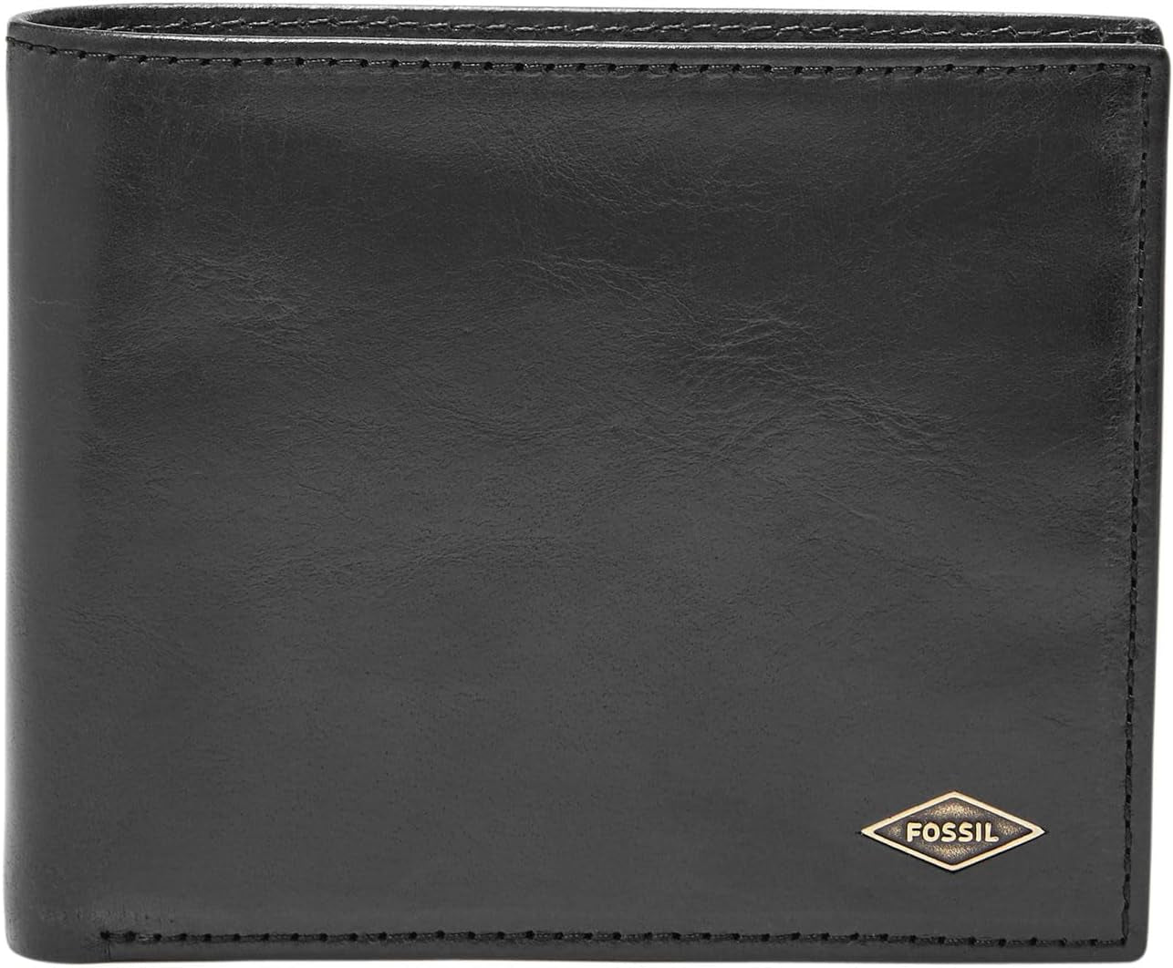 Fossil Ryan Bifold Plånbok för män 11,43 cm L x 2,54 cm B x 9,525 cm H Herrplånbok Naty Shop Svart
