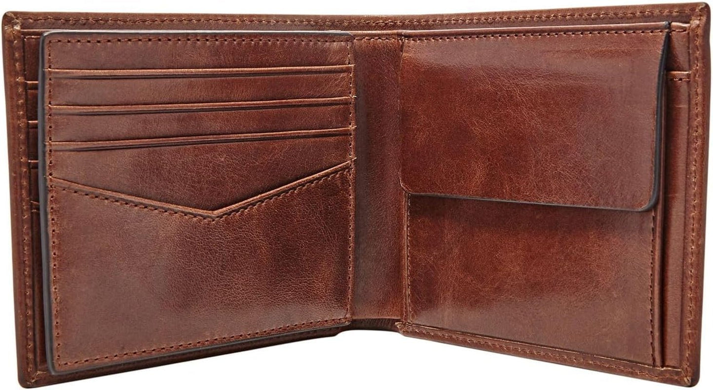 Fossil Ryan Bifold Plånbok för män 11,43 cm L x 2,54 cm B x 9,525 cm H Herrplånbok Naty Shop