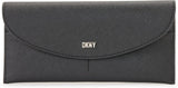 DKNY Phoenix Flap Plånbok Dam Naty Shop Plånbok Svart/Silver One Size Passar Alla