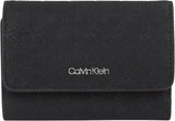 Damplånbok Calvin Klein Must Small Trifold Mono Klein, Svart (Svart Mono), One Size Damplånbok Naty Shop Standardtitel