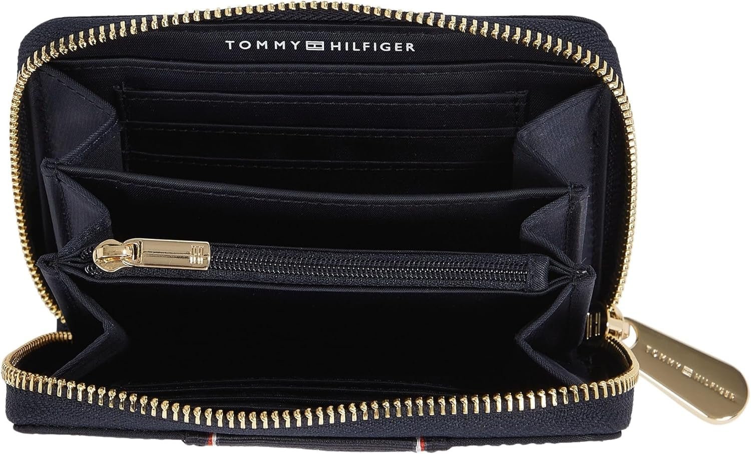 Tommy Hilfiger Poppy Klein damplånbok, blå (Space Blue Corp), en storlek Naty Shop damplånbok