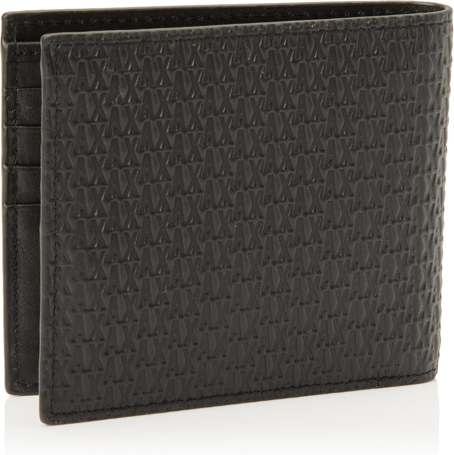 Elba, Essential, Mini Metal Logo Bi-Fold plånbok för män Armani Exchange Herrplånbok Naty Shop