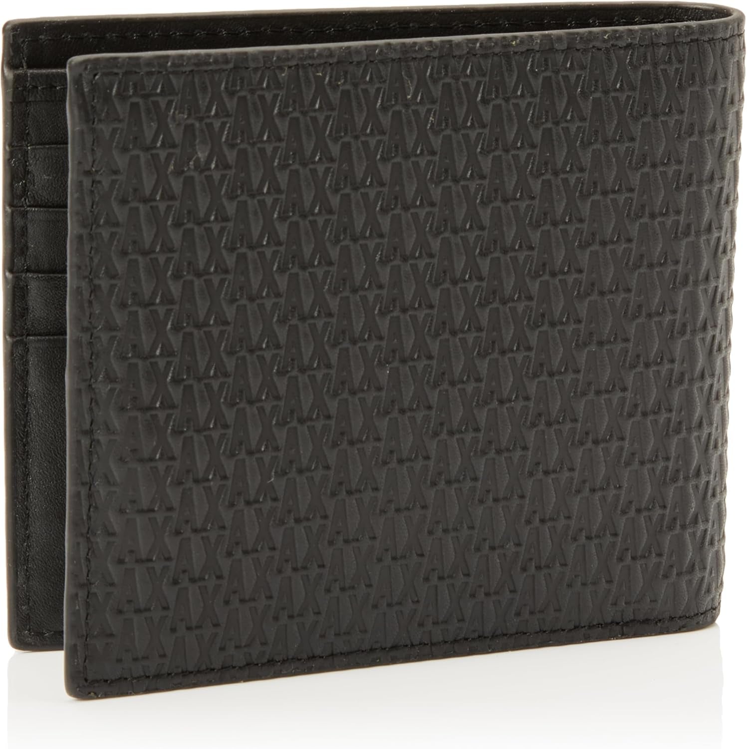 Elba, Essential, Mini Metal Logo Bi-Fold plånbok för män Armani Exchange Herrplånbok Naty Shop