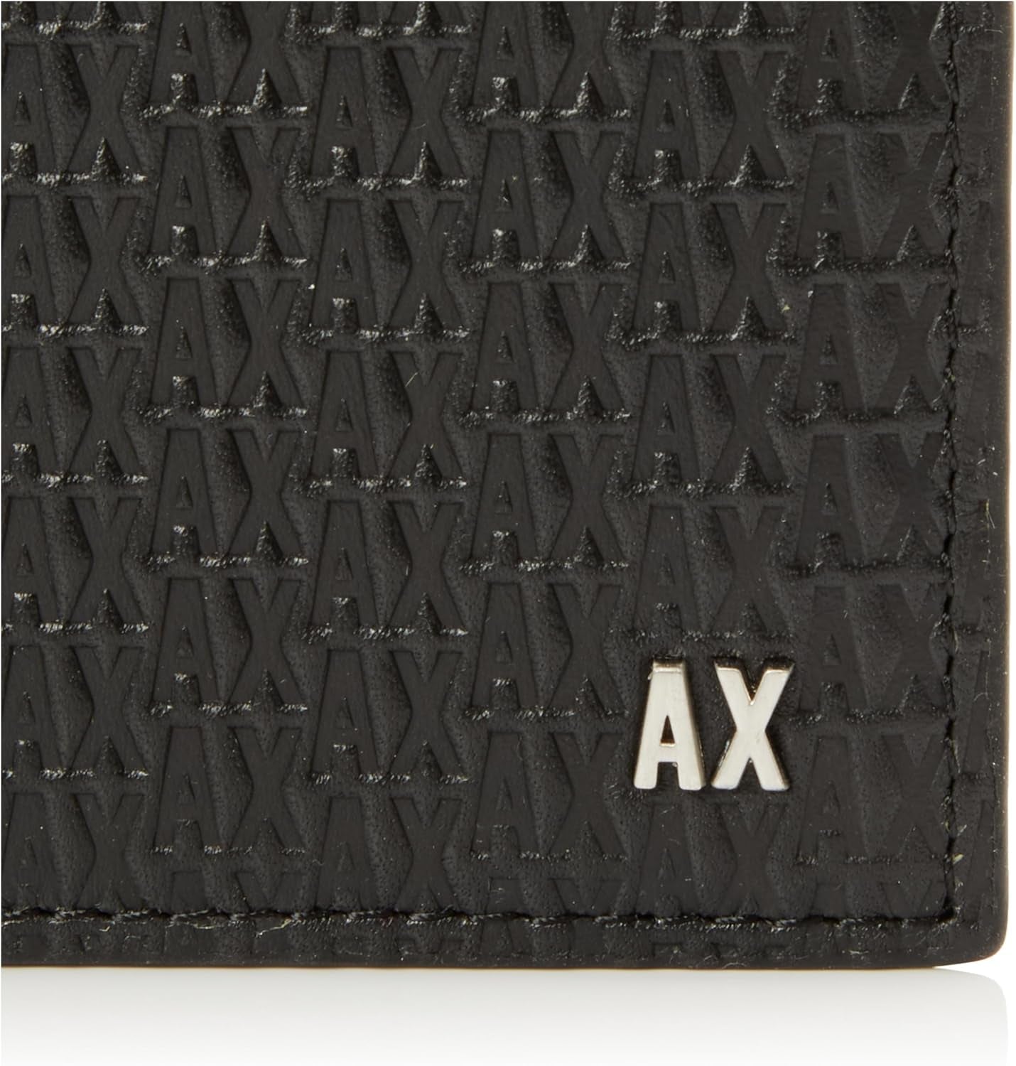 Elba, Essential, Mini Metal Logo Bi-Fold plånbok för män Armani Exchange Herrplånbok Naty Shop