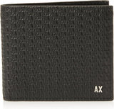 Elba, Essential, Mini Metal Logo Bi-Fold plånbok för män Armani Exchange Herrplånbok Naty Shop Standardtitel