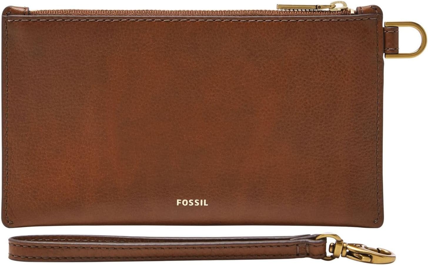 Fossil plånbok i läder eller polyester för dam Damplånbok Naty Shop Brown