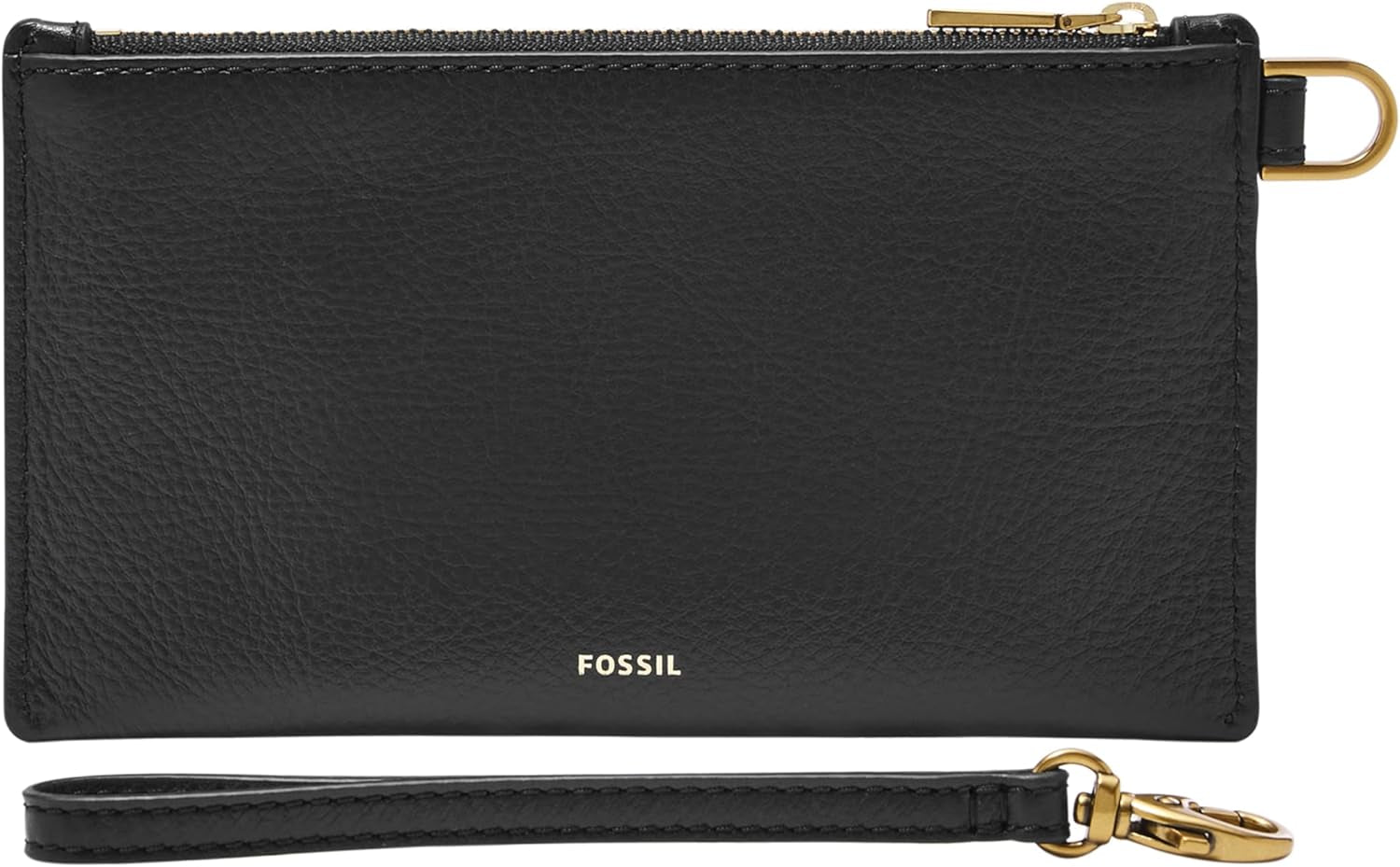 Fossil plånbok i läder eller polyester för dam Damplånbok Naty Shop Svart