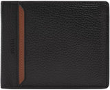 Fossil Huntington Bi-Fold Herrplånbok Naty Shop Herrplånbok Svart S