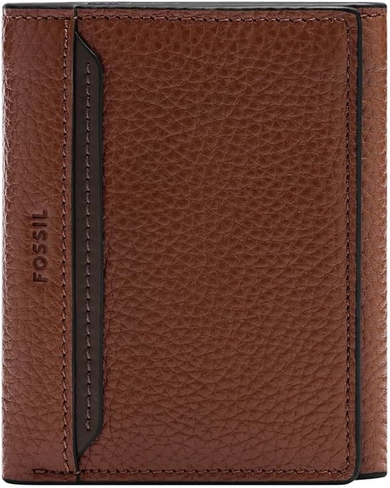 Fossil Huntington Tri-Fold Herrplånbok Herrplånbok Naty Shop Brown S