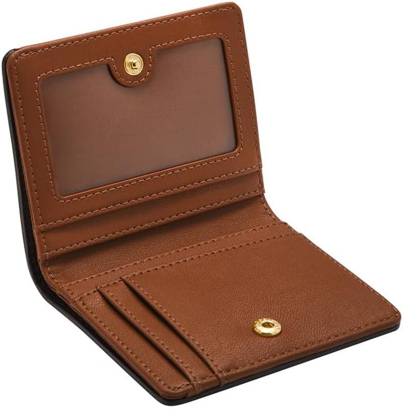 Fossil Logan Bi-Fold plånbok för kvinnor, brun Naty Shop damplånbok