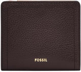 Fossil Logan Bi-Fold plånbok för kvinnor, brun Naty Shop Damplånbok Standardtitel