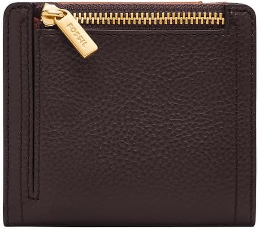Fossil Logan Bi-Fold plånbok för kvinnor, brun Naty Shop damplånbok