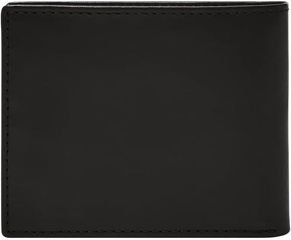 Fossil herrplånbok - Derrick RFID läderbifold med flip-ID, ML3681001 - 10,9 cm L x 1,27 cm B x 8,9 cm H Herrplånbok Naty Shop