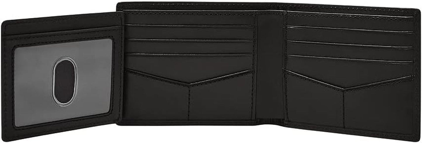 Fossil herrplånbok - Derrick RFID läderbifold med flip-ID, ML3681001 - 10,9 cm L x 1,27 cm B x 8,9 cm H Herrplånbok Naty Shop