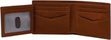 Fossil Everett-plånbok för män, Mediumbrunt Bifold-läder 11,5 cm L x 2,5 cm B x 8,9 cm H ML4397210 Herrplånbok Naty Shop
