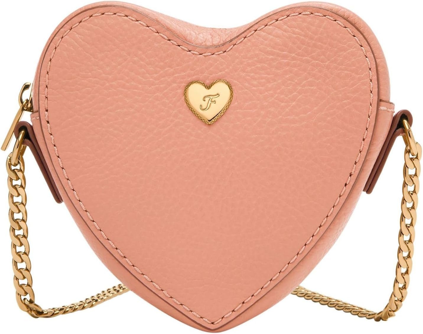 Fossil Vday plånbok i läder eller polyester för dam Damväskor Naty Shop Orange