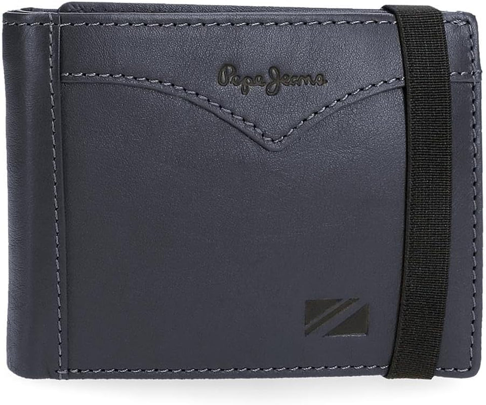 Pepe Jeans jacka plånbok med elastiskt band, one size Herrplånbok Naty Shop Blue