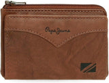 Pepe Jeans jacka plånbok med korthållare, one size Herrplånbok Naty Shop Brown