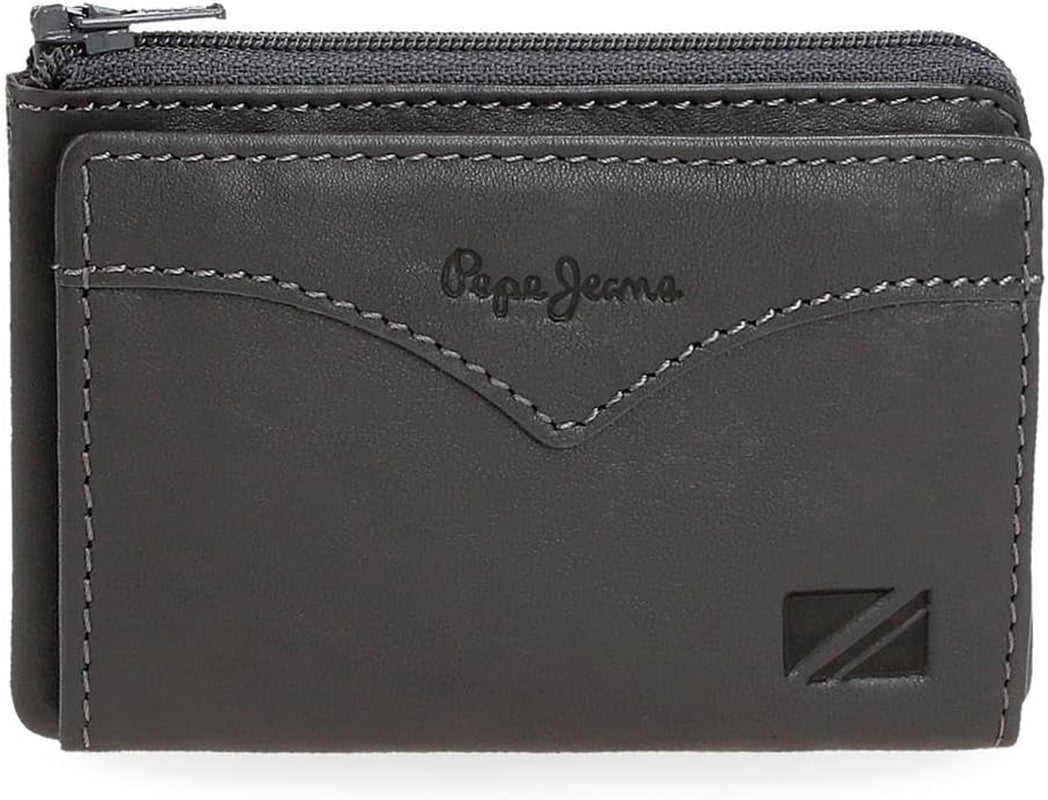Pepe Jeans jacka plånbok med korthållare, one size Herrplånbok Naty Shop Grey