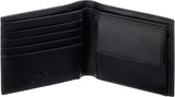 Armani Exchange Essential plånbok för män Enkel logotyptryck Svart plånbok för män Naty Shop