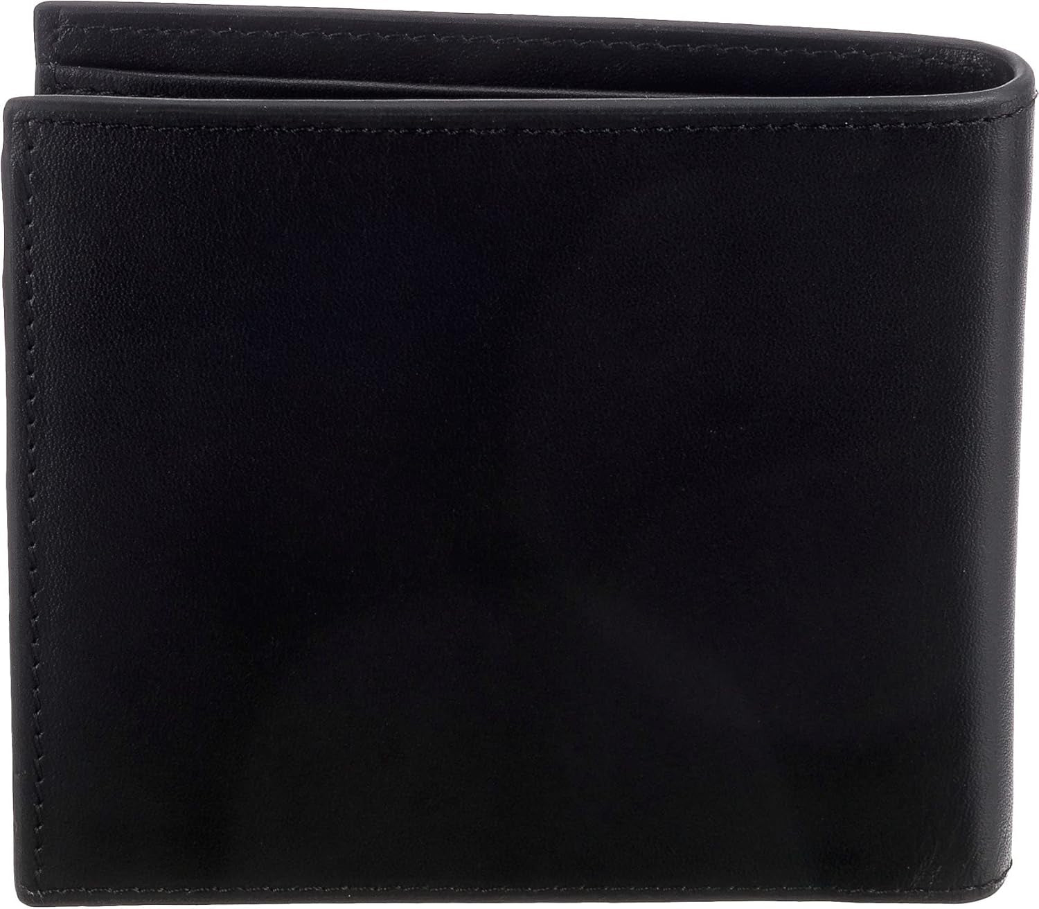 Armani Exchange Essential plånbok för män Enkel logotyptryck Svart plånbok för män Naty Shop