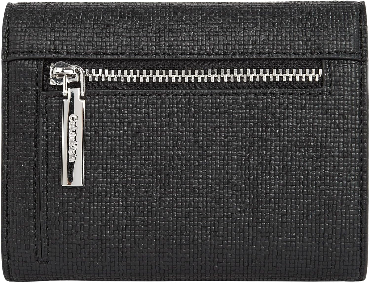 Calvin Klein Daily Medium Trifold Klein damplånbok, svart (Ck Black), naturlig storlek Naty Shop damplånbok