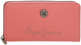 Pepe Jeans Corin Plånbok med kortfack, Rosa, 19,5 x 10 x 2 cm, polyester och PU från Joumma Väskor, Rosa, One Size, Plånbok med kortfack Damplånbok Naty Shop Standardtitel