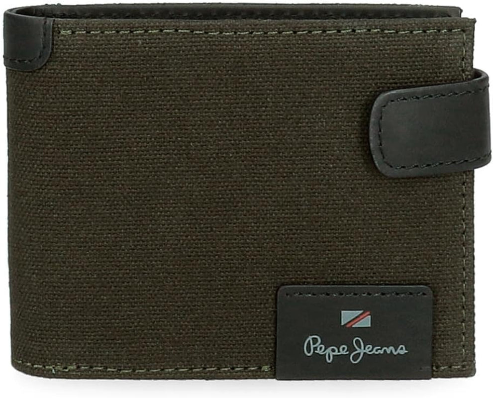 Pepe Jeans Hilltop Plånböcker Plånböcker Plånböcker Casual Läder. Från Joumma Väskor Herrplånbok Naty Shop Grön Horisontell plånbok