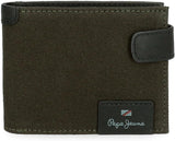 Pepe Jeans Hilltop Plånböcker Plånböcker Plånböcker Casual Läder. Från Joumma Väskor Herrplånbok Naty Shop Grön Horisontell plånbok