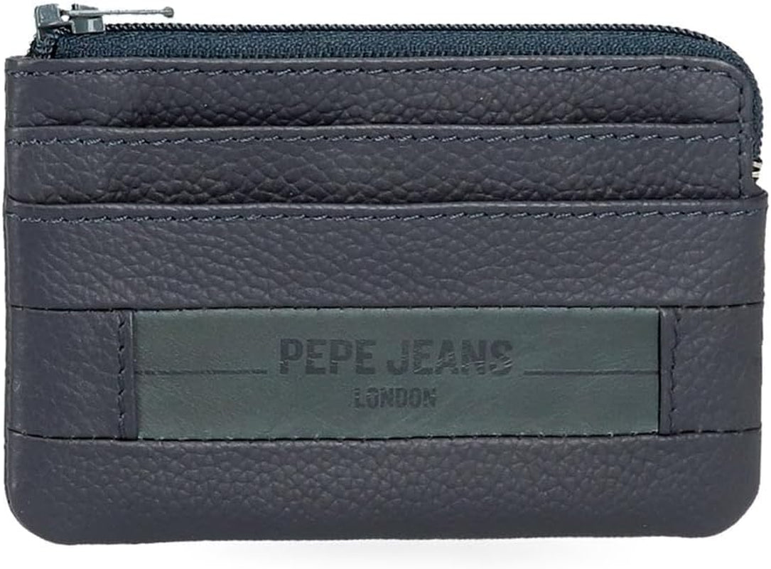 Pepe Jeans Checkbox Kohud Plånböcker & plånböcker Svart Brun Blå Grå Herrplånbok Naty Shop Blå Plånbok