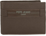 Pepe Jeans Checkbox Kohud Plånböcker & plånböcker Svart Brun Blå Grå Plånbok Herr Naty Shop Brun Plånbok