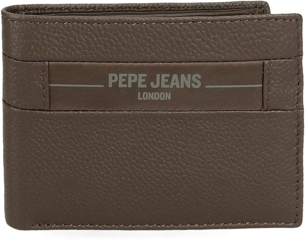 Pepe Jeans Checkbox Kohud Plånböcker & plånböcker Svart Brun Blå Grå Plånbok Herr Naty Shop Brun Plånbok
